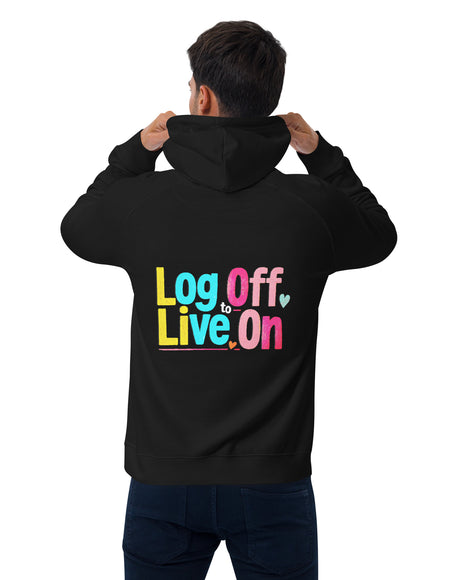 Log Off Hoodie – Disconnect from the Lies, Reclaim Your Reality
